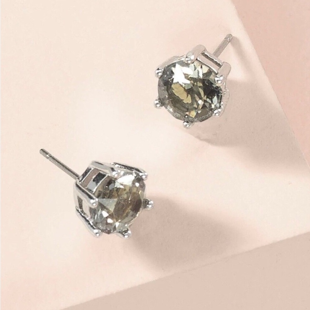 Stella & Dot Smoky Sparkle Studs